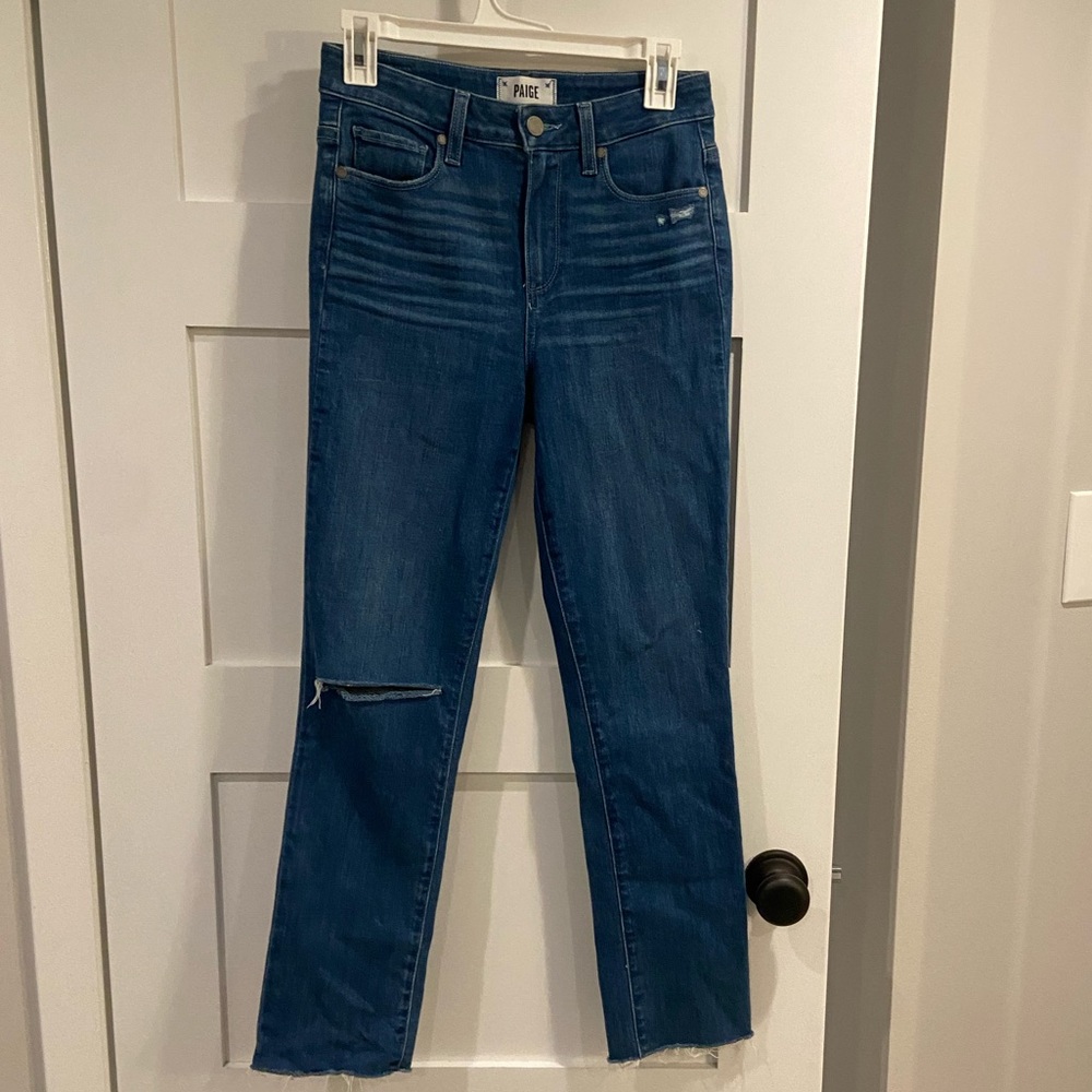 Paige denim Hoxton slim jeans dark wash - Picture 5 of 11